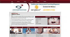 Desktop Screenshot of cdgmexico.com