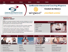 Tablet Screenshot of cdgmexico.com